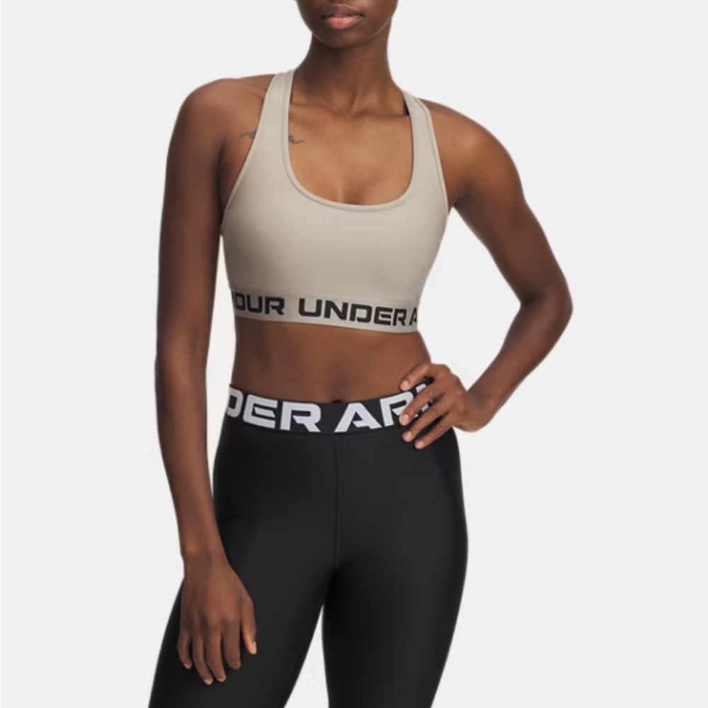 Under Armour Sports Bra Set (2) in Blue and tan size M